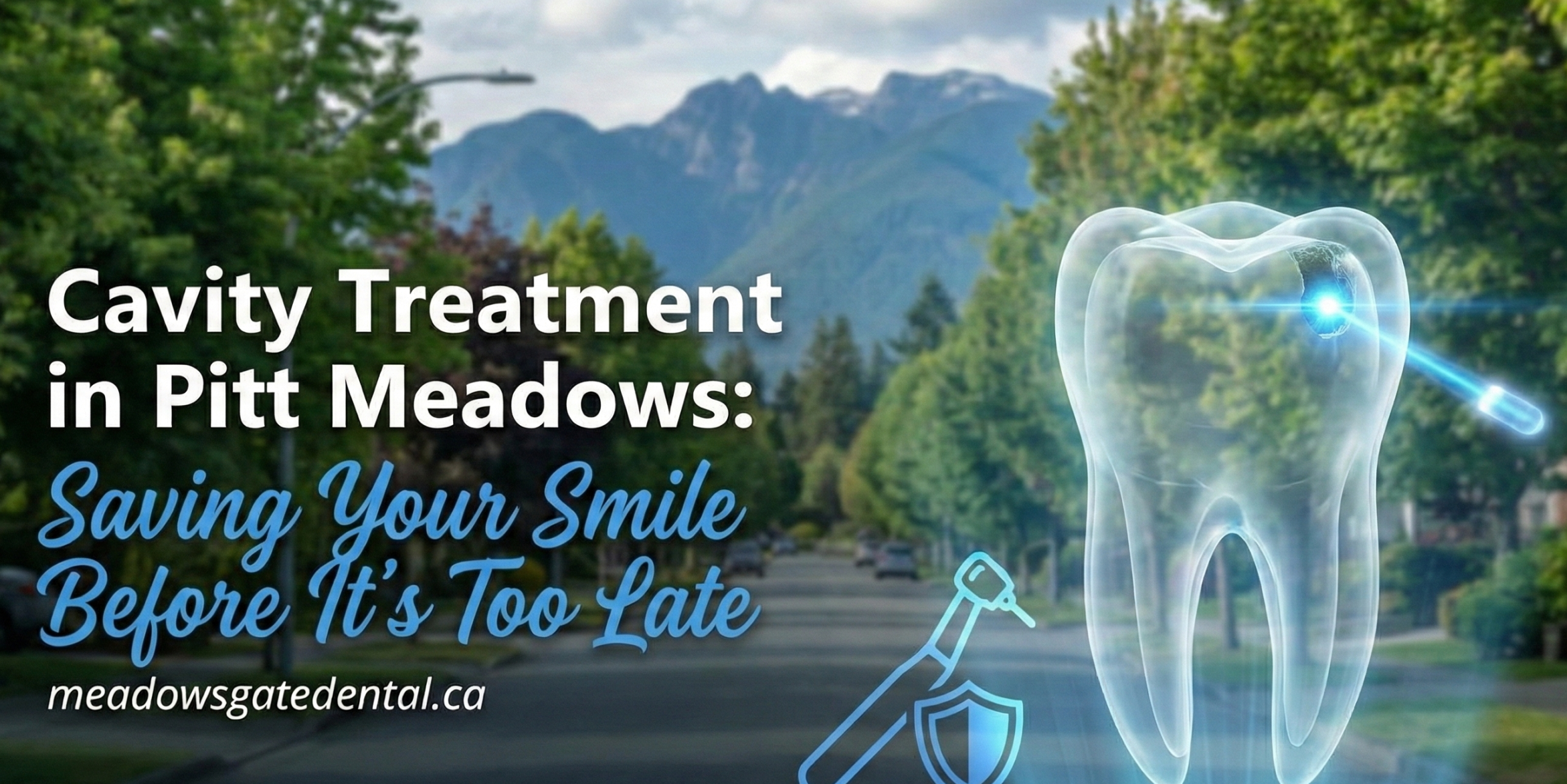 Experiencing tooth sensitivity? Learn about the stages of cavity treatment in Pitt Meadows—from white fillings and root canals to dental crowns—at Meadows Gate Dental.